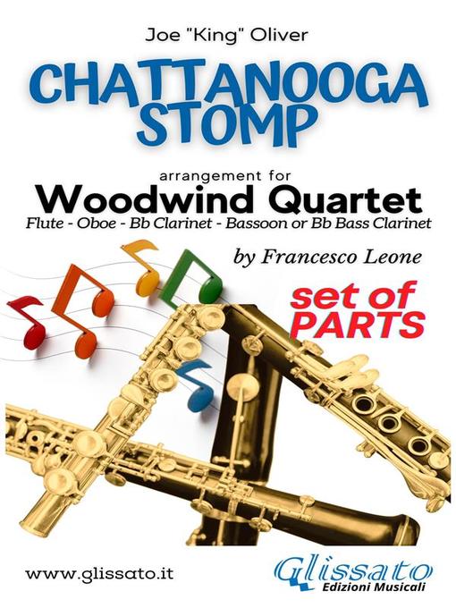 Cover image for Woodwind Quartet sheet music--Chattanooga Stomp (parts)